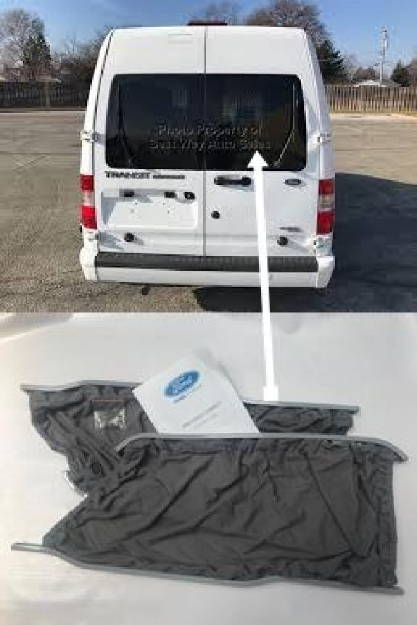 ARKA KAPI PERDESİ TAKIM FORD CONNCET  2 ADET ORJİNAL ÜRÜN
