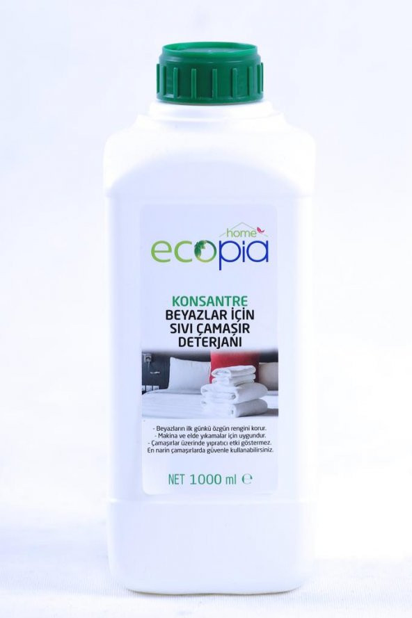 Ecopia Konsantre Beyazlar İçin 1000 ml Sıvı Çamaşır Deterjanı PH0022