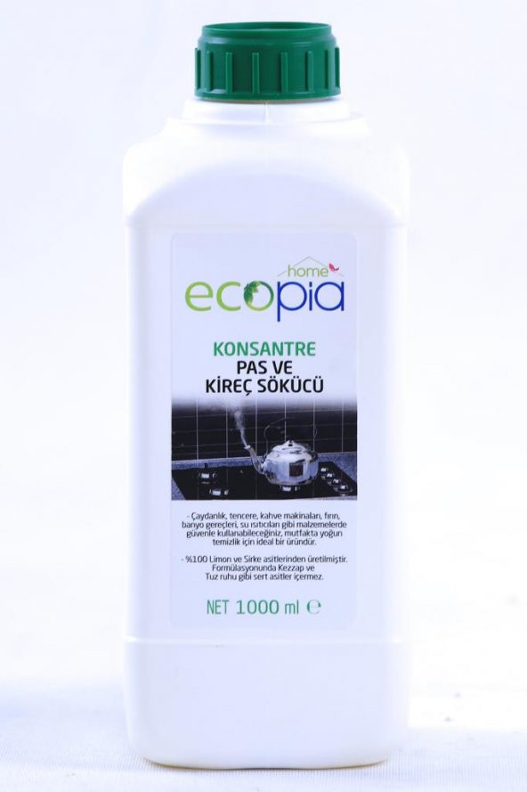 Ecopia Konsantre 1000 ml Pas ve Kireç Sökücü PH0026