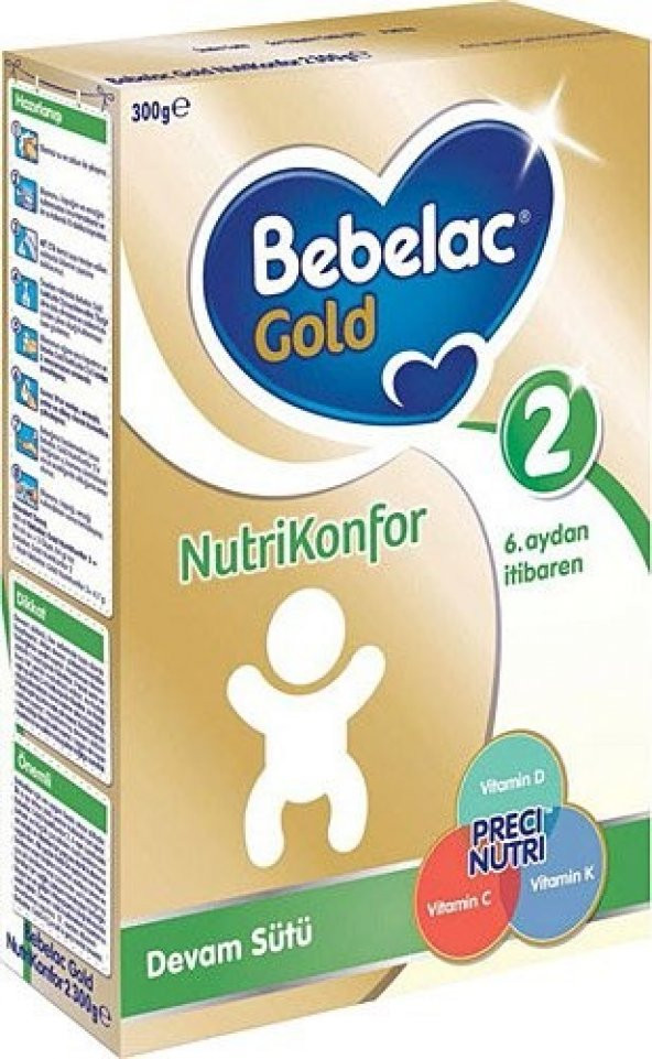 Bebelac Gold 2 NutriKonfor Devam Sütü 300 g skt:12/2021
