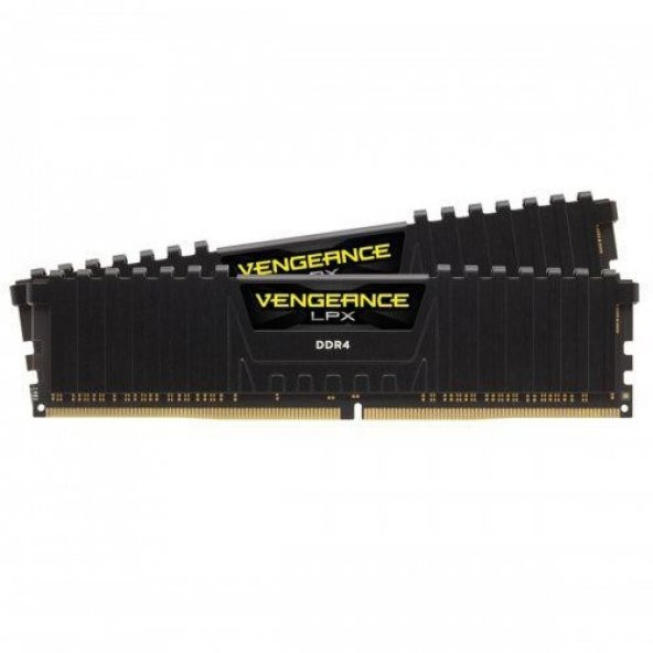 Corsair Vengeance LPX 16GB(2x8) 3000MHz DDR4 CMK16GX4M2D3000C16 Bellek (Siyah)