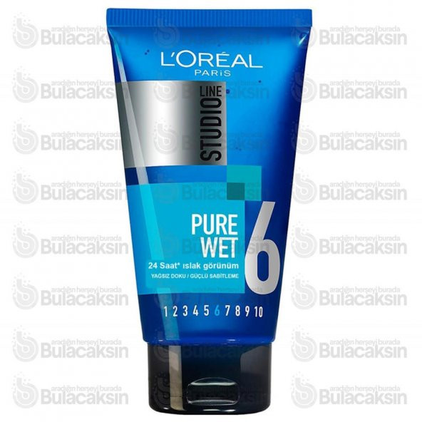 Loreal Paris Studio Line Pure Wet Islak Görünüm Saç Jölesi 150 ML