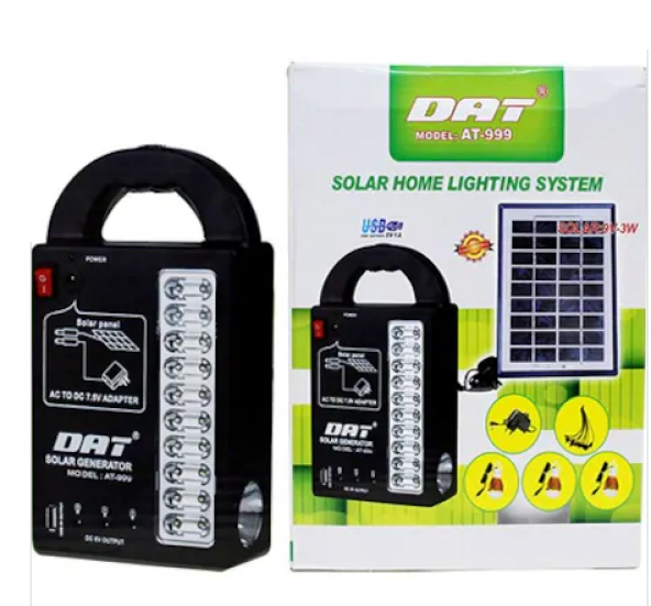 DAT AT-999 Güneş Enerji panel Sistemi Solar Mini Paket