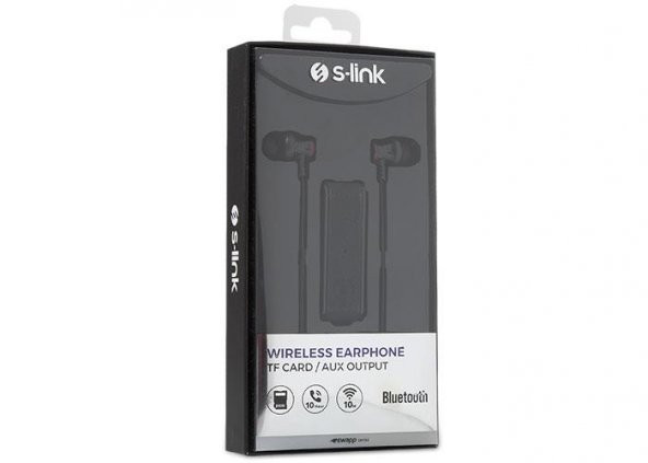 S-link Swapp SW-BT11 SD Kart Özellikli Mobil Telefon Uyumlu Siyah Bluetooth Kulaklık