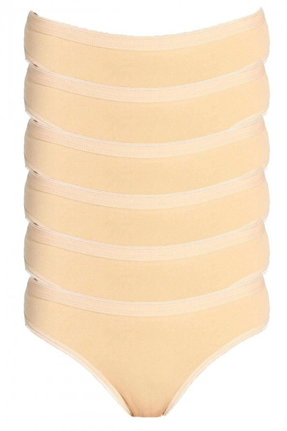 Tutku İç Giyim Kadın Bikini Külot İç Çamaşırı 6lı Paket - 4