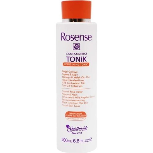 Rosense Tonik 200ml Canlandırıcı Tüm Cilt Tipleri