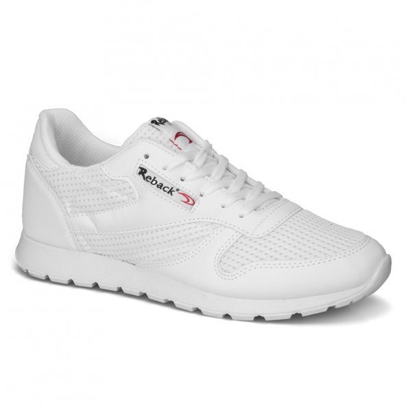 Reback Unisex Beyaz Günlük Sneaker Ayakkabı