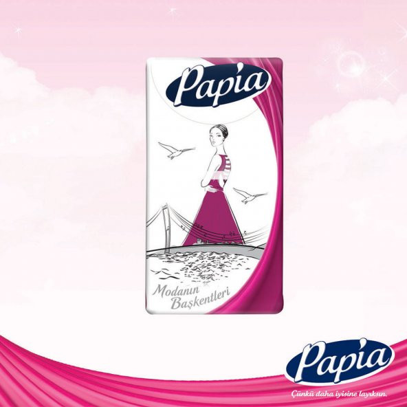 Papia Moda Başkentleri Cep Mendil 10lu - 2