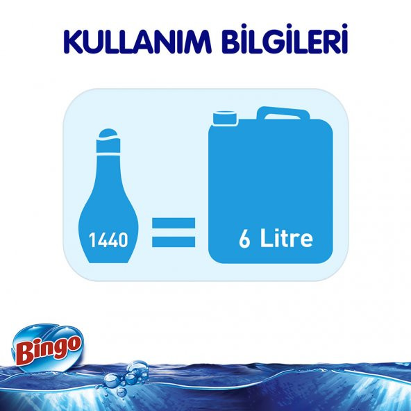 Bingo Soft Konsantre Çamaşır Yumuşatıcısı Oğluşum 1440 ml - 5