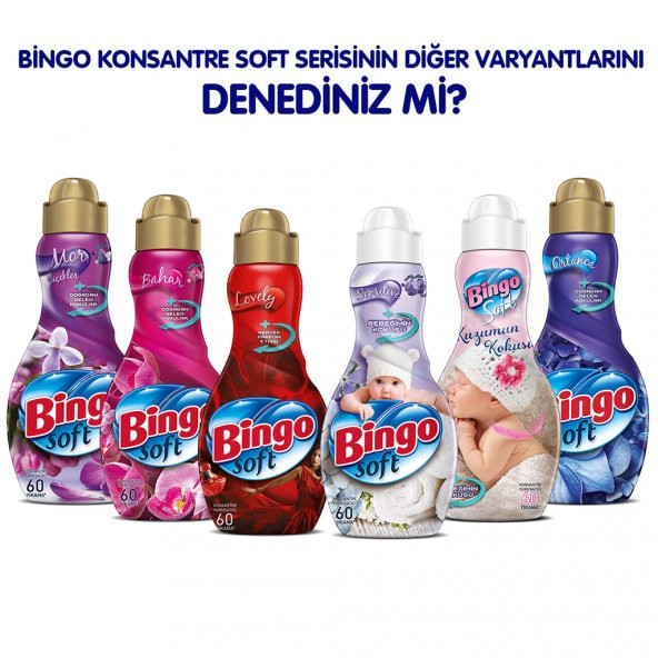 Bingo Soft Konsantre Çamaşır Yumuşatıcısı Oğluşum 1440 ml - 7