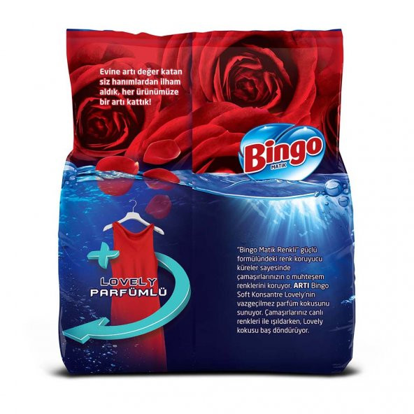 Bingo Renkli Toz Çamaşır Deterjanı 7 Kg - 3