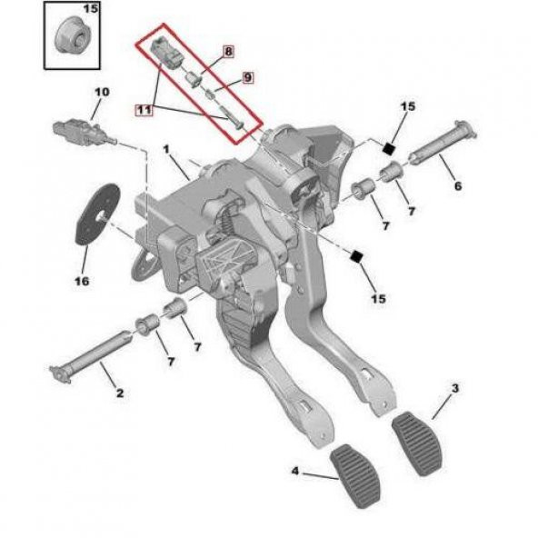 FIAT FİORİNO Fren Müşürü     (6366F1) - 4