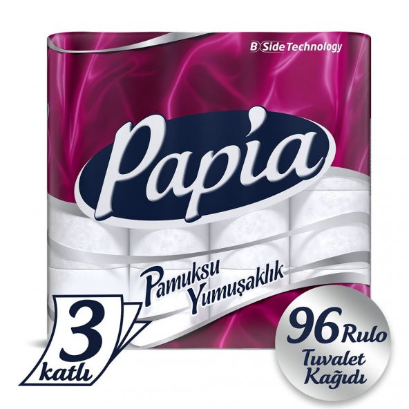 Papia Tuvalet Kağıdı Jumbo Paket 96 Rulo