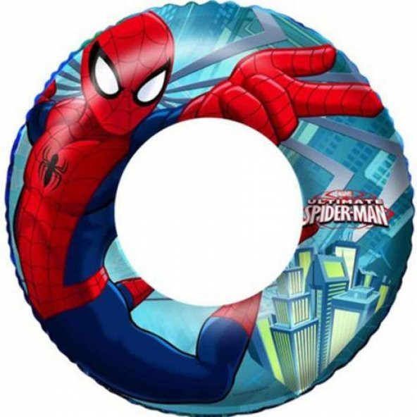 Bestway Spider-Man Lisanslı 23x15 Cm Plaj ve Deniz Simit