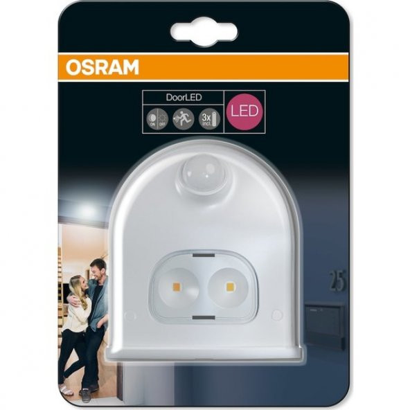 Osram Doorled Çift Sensörlü Kapı Önü Aydınlatması Beyaz Kasa