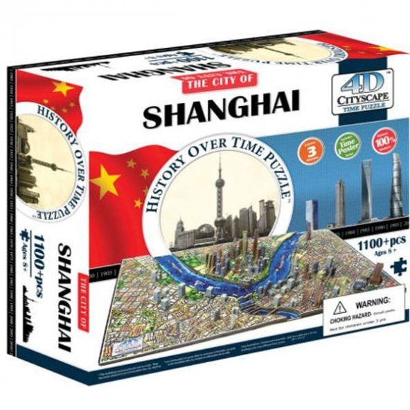 4D Shanghai DC Skyline Time Puzzle
