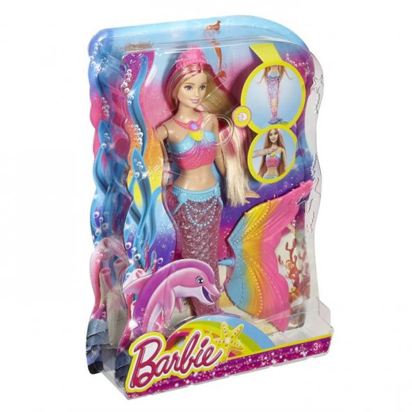 Mattel DHC40 Barbie Gökkuşağı Denizkızı