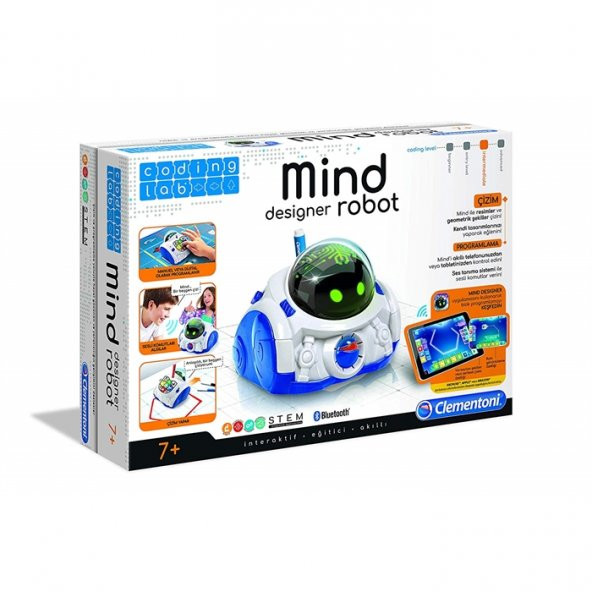 Clementoni Bilim Ve Oyun Mind Designer Eğitici Tasarım Robotu 64312