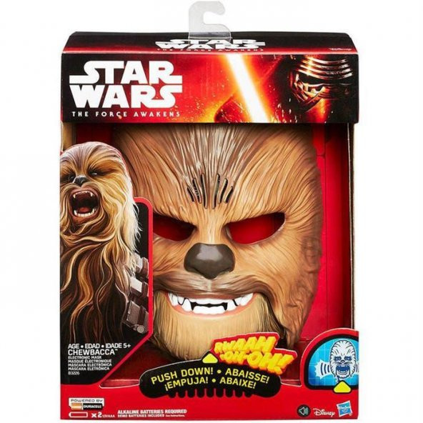 Star Wars Chewbacca Elektronik Maske