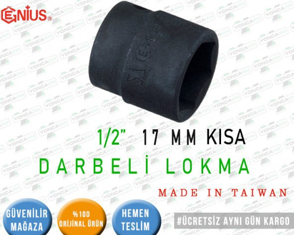 LOKMA 1/2 17 MM DARBELİ GENIUS KISA