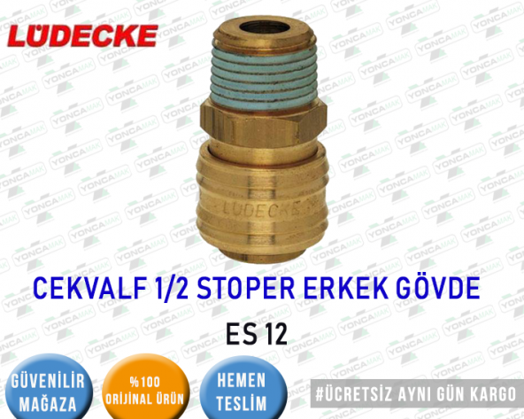 CEKVALF 1/2 STOPER ERKEK GÖVDE ES 12