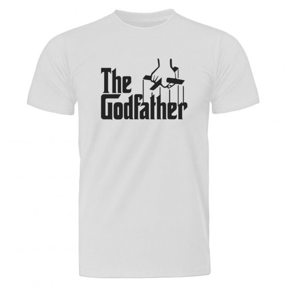 Godfather Beyaz Tişört Unisex