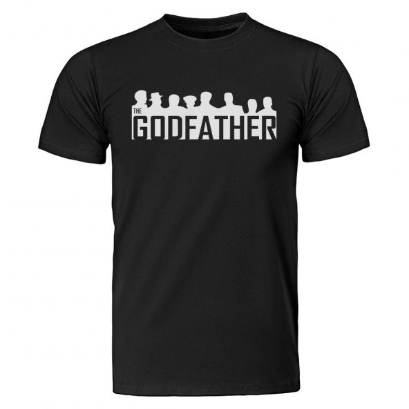Godfather Staff Siyah Tişört Unisex