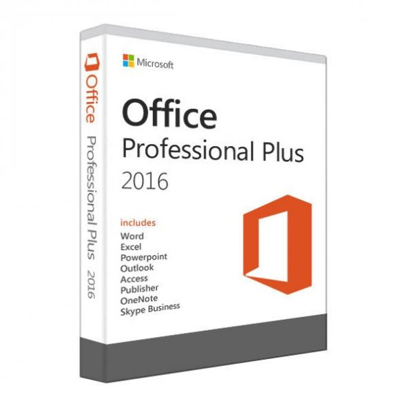 Microsoft Office Professional Plus 2016 Dijital Lisans