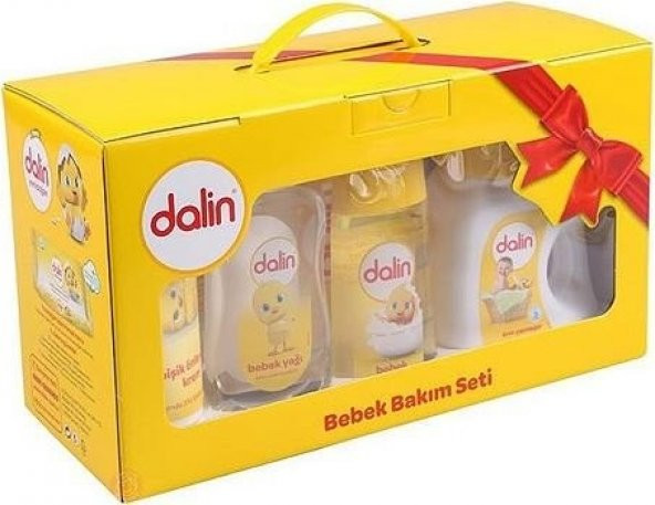 Dalin Gift Yenidoğan Bebek Bakım Şampuan Seti 7li Set