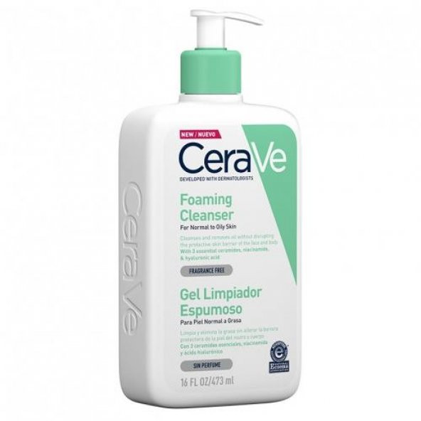 CeraVe Foaming Facial Cleanser 473 ml - 1