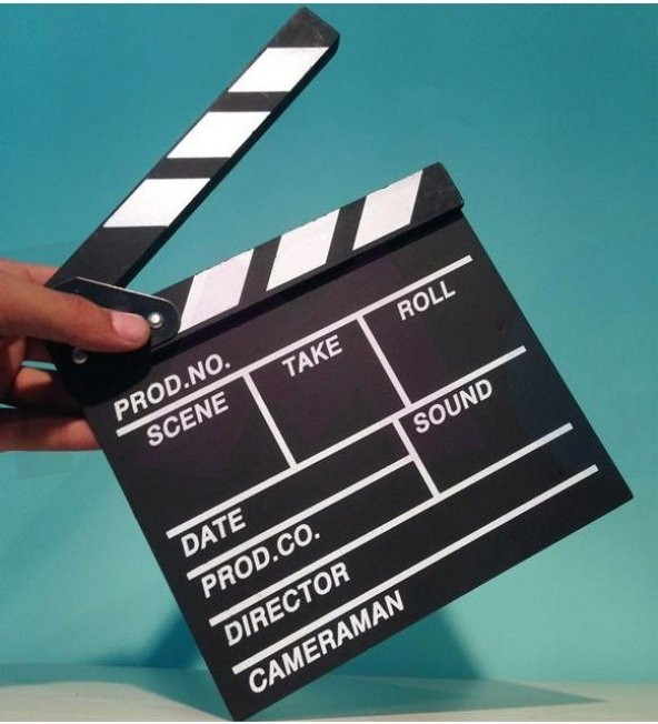 Sinema Klaketi Clapperboard Klaket - 3
