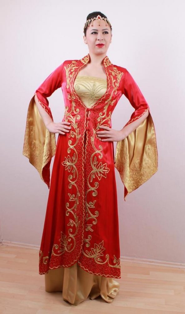 Kaftan Bindallı Kına Elbisesi KBR2016-18 - 5