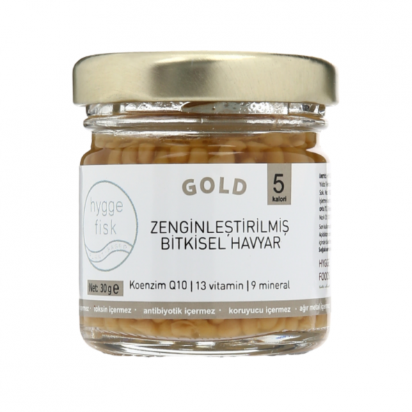 Hyggefisk Gold Havyar - 13 Vitamin, 9 Mineral, Koenzim-Q10