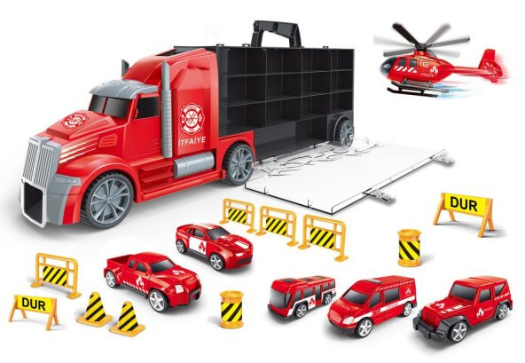 Taşınabilir Kamyonlu İtfaiye Seti 666-03G - 2
