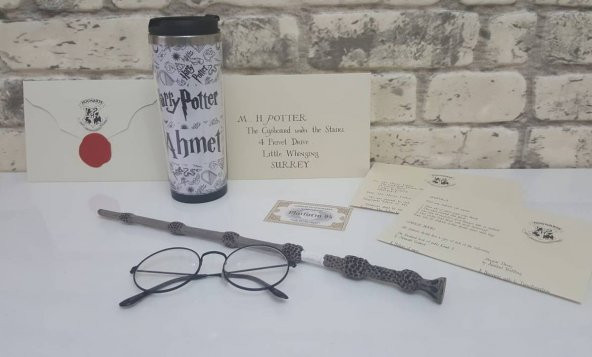 Harry Potter Kişiye Özel Set