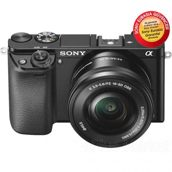 Sony A6000 16-50mm Lens Kit Wi-Fi® Aynasız Fotoğraf Makinesi