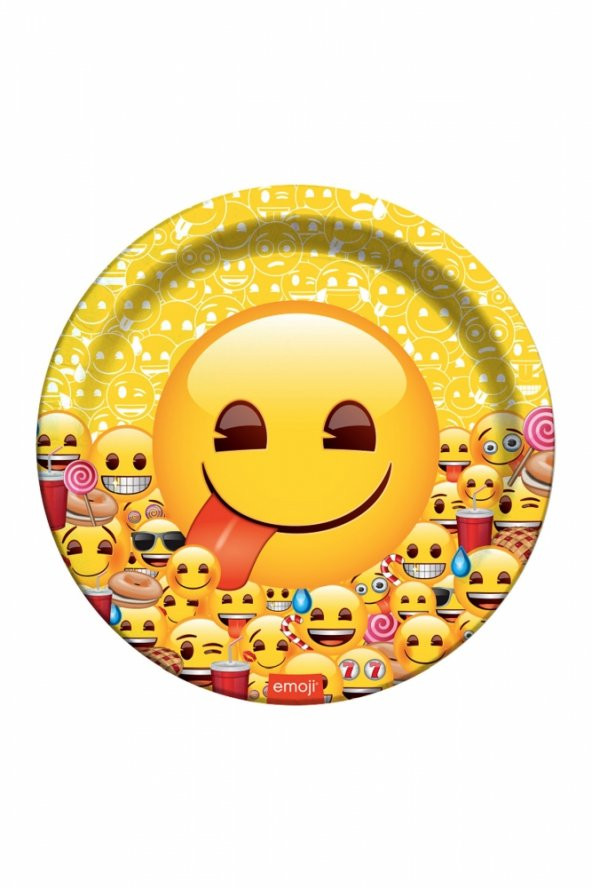 EMOJİ DÜNYASI TABAK 8Lİ