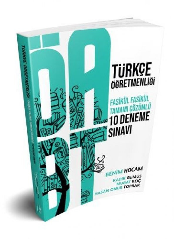 Benim Hocam Yayınları ÖABT Türkçe Öğretmenliği Tamamı Çözümlü 10 Deneme Sınavı - 1