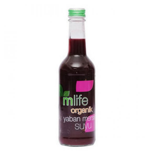 M Life Organik Yaban Mersini Suyu 330 Ml