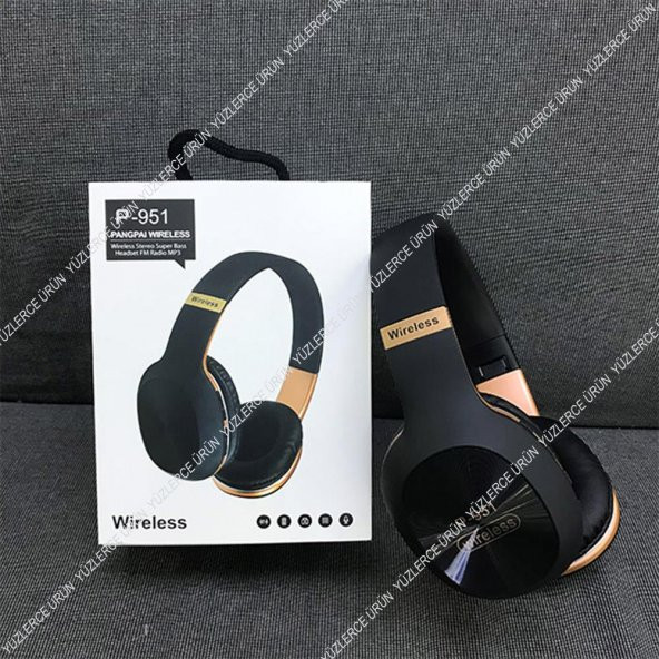 Sony Uyum P351 Kablosuz Bluetooth Mikrofon Kulaklık Hafıza Radyo - 2