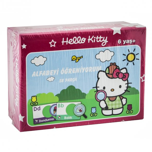 Hello Kitty Alfabeyi Öğreniyorum 58 Parça HK40621