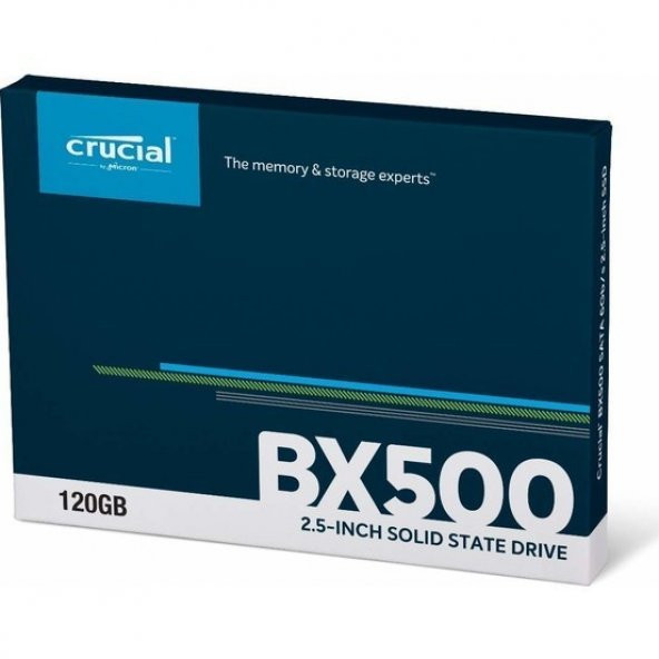 Crucial BX500 120GB 3DNAND SSD Disk CT120BX500SSD1  540 - 500 MB/s, 2.5", Sata 3