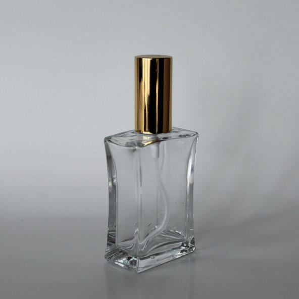 Parfüm Şişesi 50 ml(5Adet) İcbükey Model