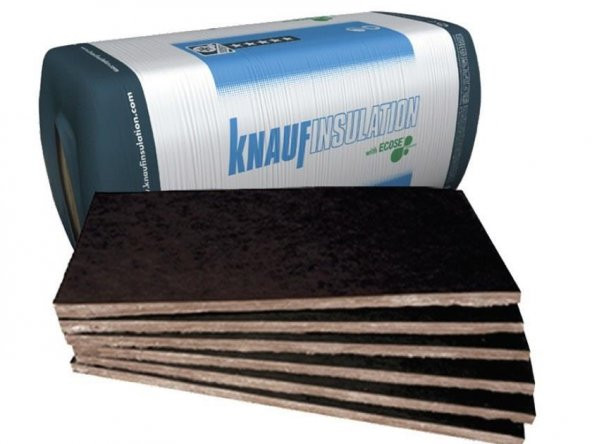 Knauf Akustik Mineral Yün Taşyünü Isı ve Ses Yalıtım 10.8m2 Paket