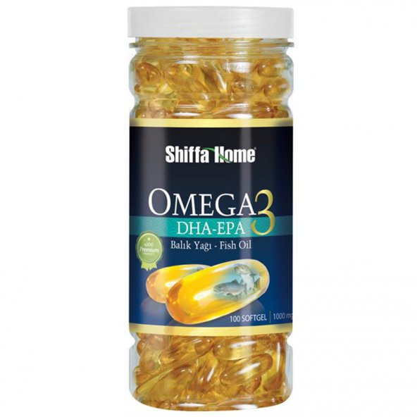 2 ADET Aksu Vital Shiffa Home Omega-3 Balık Yağı 100 Softgel