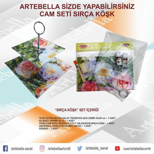 SYST0005 Siz de Yapabilirsiniz Set Sırça Köşk