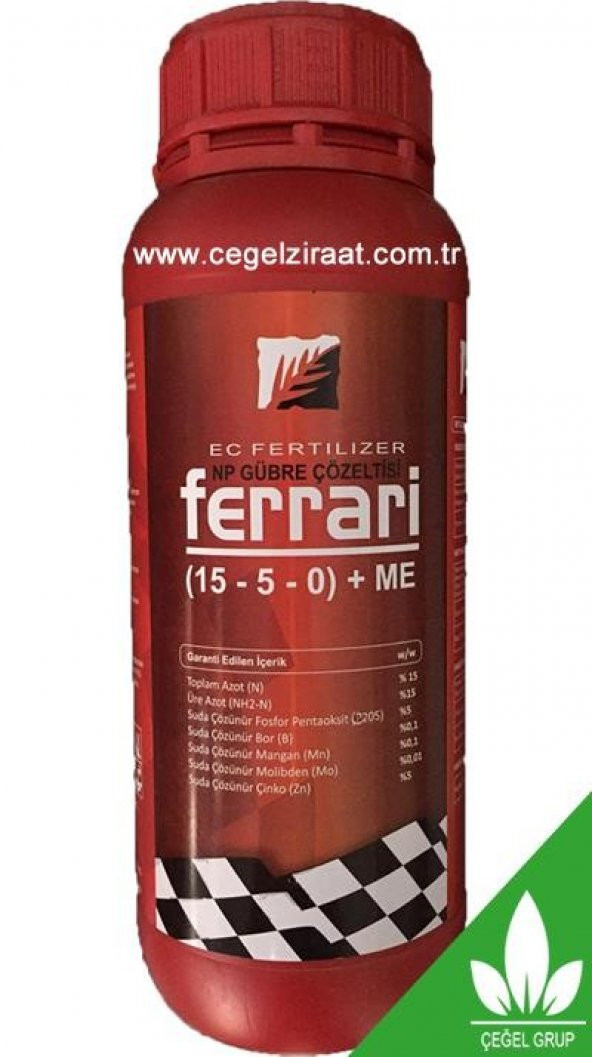 Ferrari Özel Formüle Edilmiş Bitki Vitamini Besini Yaprak Gübresi  1 lt