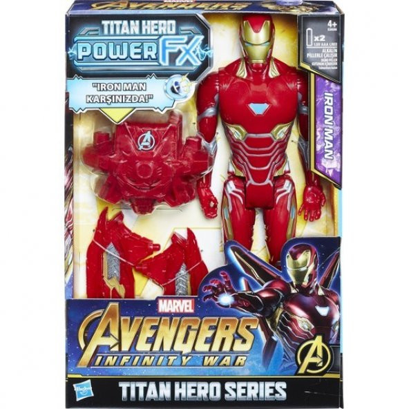 Avengers Infinity War Titan Hero Power Fx Iron Man Figür
