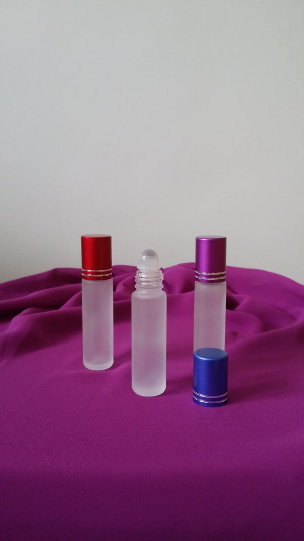 Parfüm Şişesi 8 ml (10Adet) Roll-On Şişe Modeli