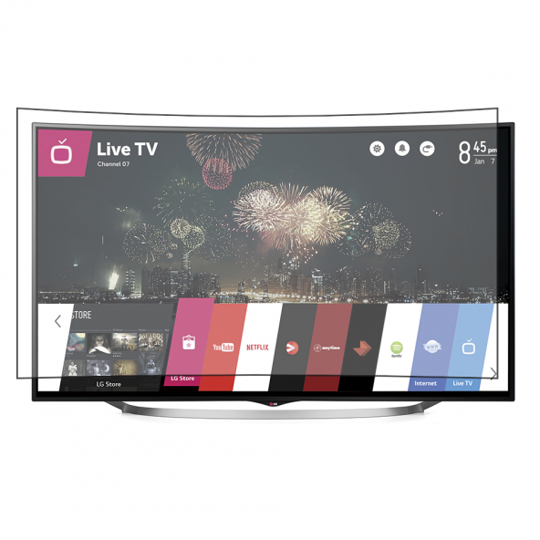 LG - 49 İNCH CURVED [124 EKRAN] - TELEVİZYON EKRAN KORUYUCU - 1